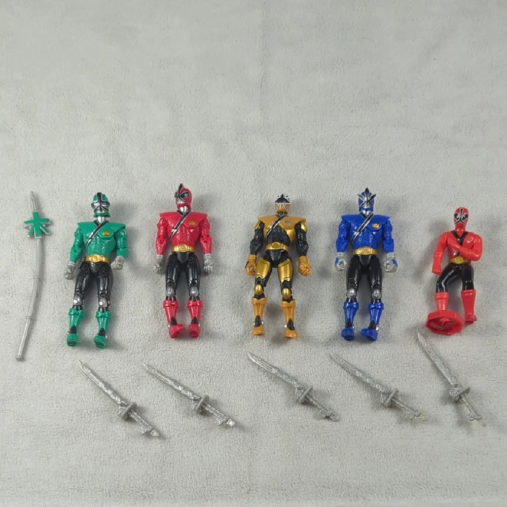 Lot Of 5 Bandai Power‎ Rangers Samurai Action Figures